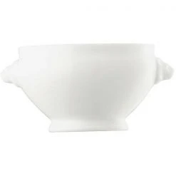 Hutschenreuther Löwenkopfterrine 0,4 L Maria Theresia Weiß