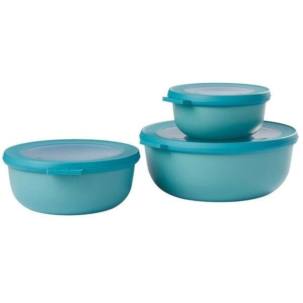Mepal Multischüssel 3er-Set Flach Cirqula Nordic Green 1 Mepal Multischüssel 3er-Set Flach Cirqula Nordic Green