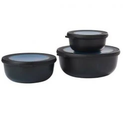 Mepal Multischüssel-Set 3-tlg. Cirqula Nordic Black