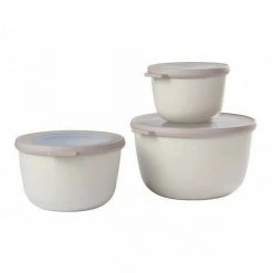 Mepal Multischüssel 3er-Set Hoch Cirqula Nordic White