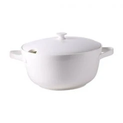 Dibbern Terrine 2,95 L Bone China Weiß