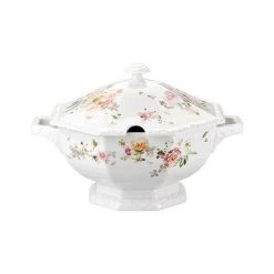 Rosenthal Terrine Mit Deckel 2,8 L Maria Pink Rose